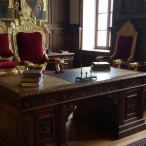 Antik  Kilise  Koltuğu